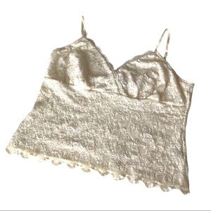Worthington lace camisole tank, Size L
